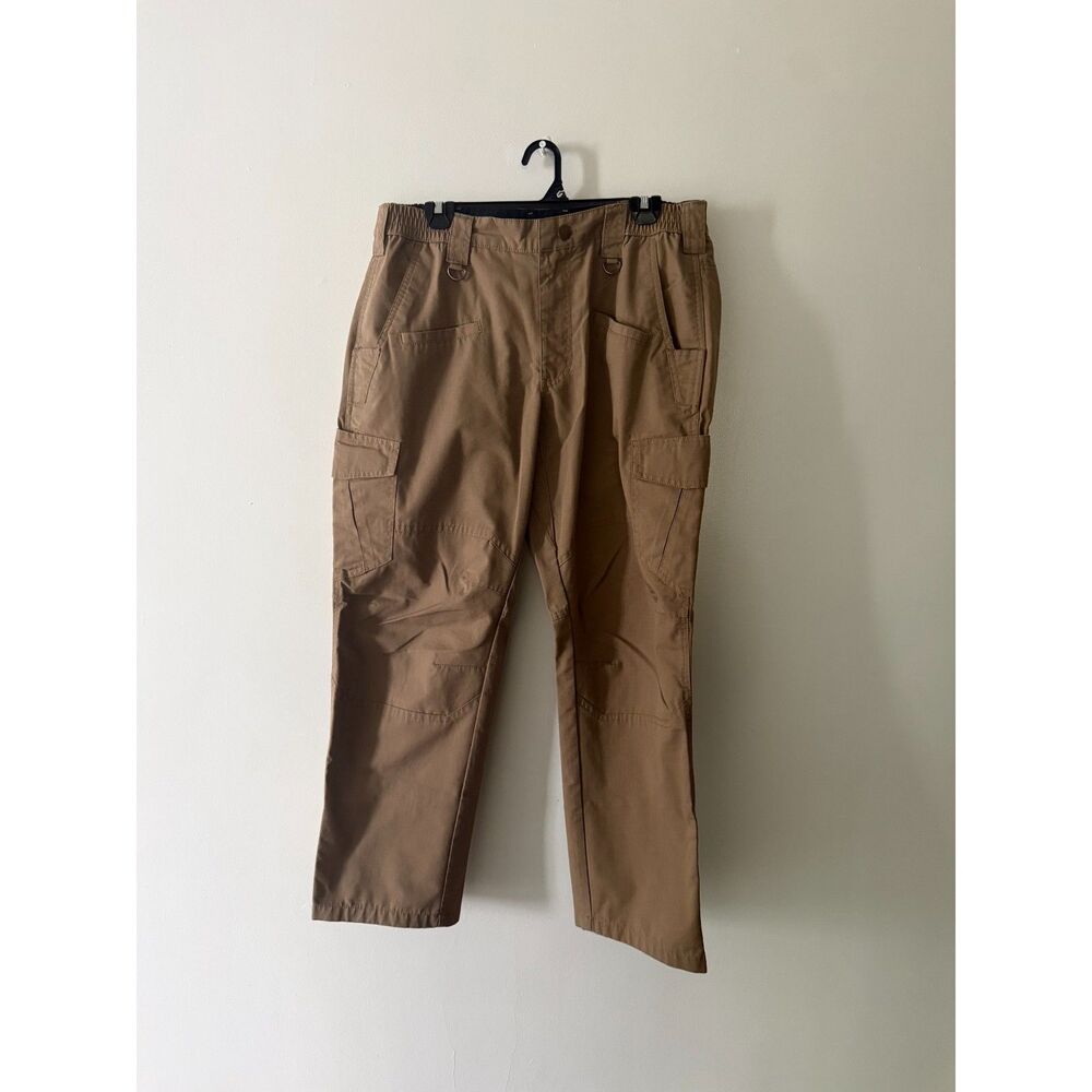 Brown Cargo Pants Men Size 34W 30L
